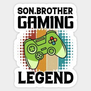 Son Brother Gaming Legend Sticker